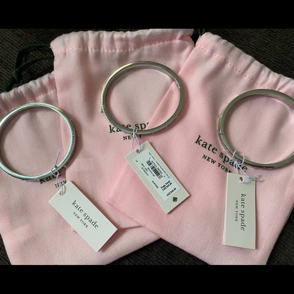 set in stone hinged bangle - Picture 5 of 6